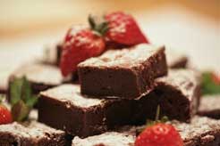 Warm Chocolate Fudge Brownies